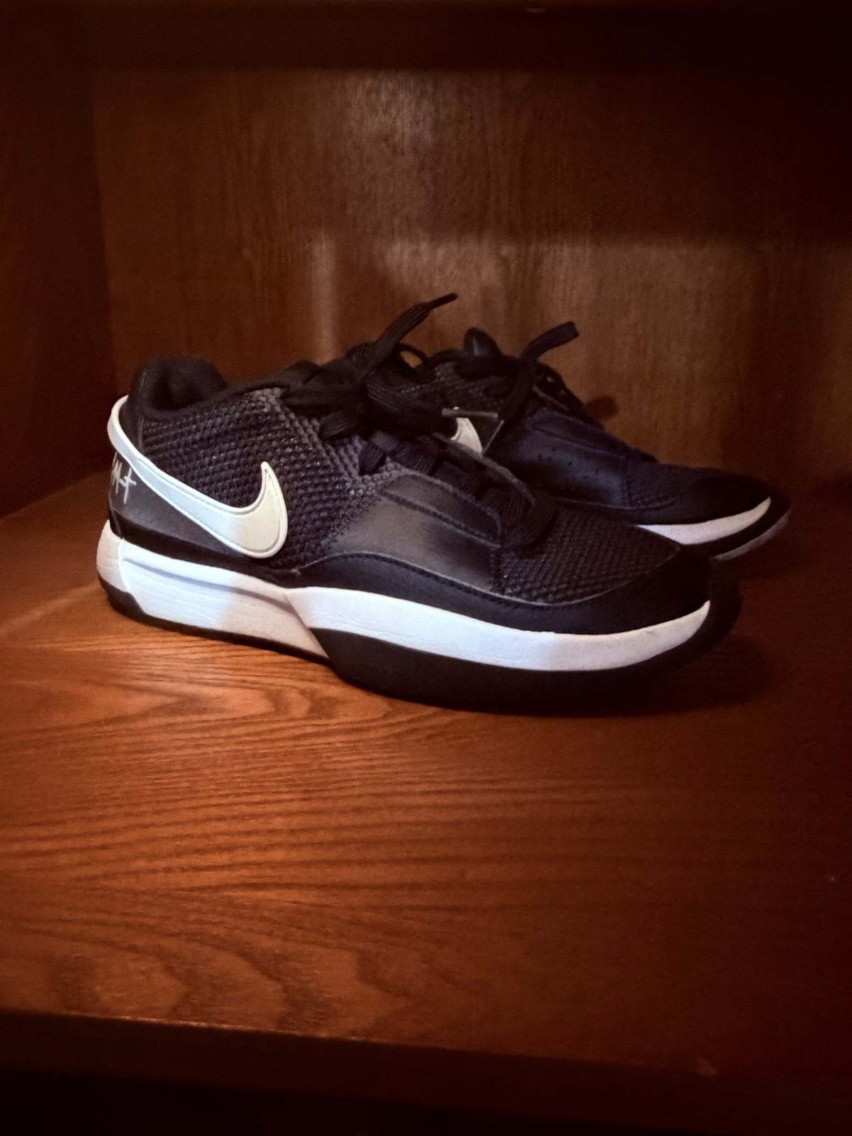 Nike Ja 1 Black & White (Size 6.5)