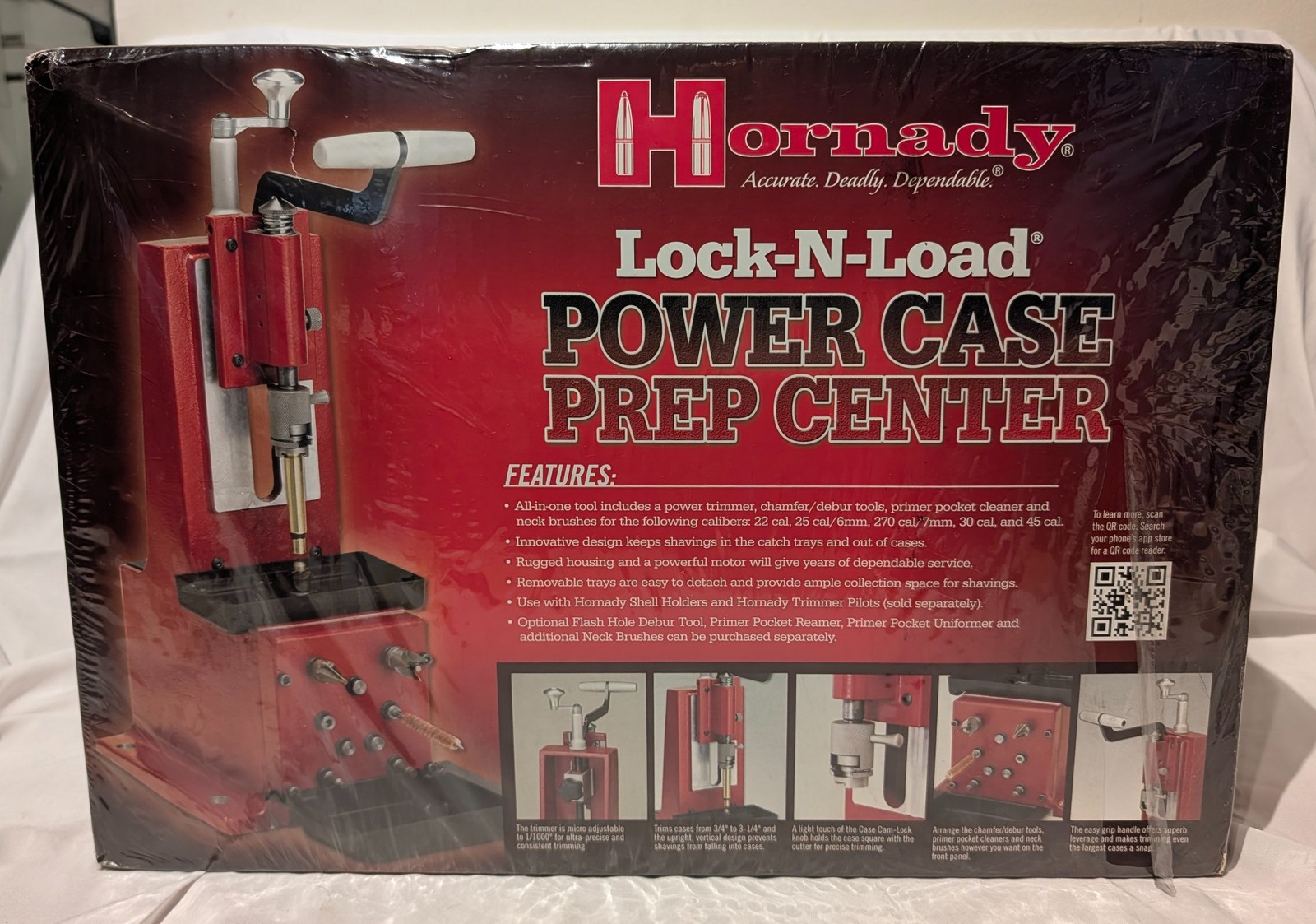 Hornady Lock-N-Load Power Case Prep Center Reloading Tool - NEW