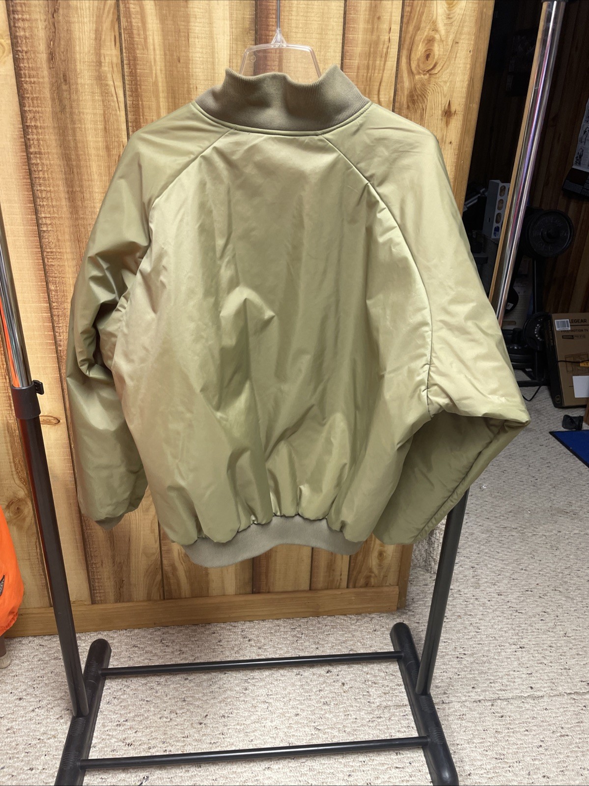 Columbia 2 In 1 Blaze Orange Hunting Jacket . Inner Jacket Reversible.