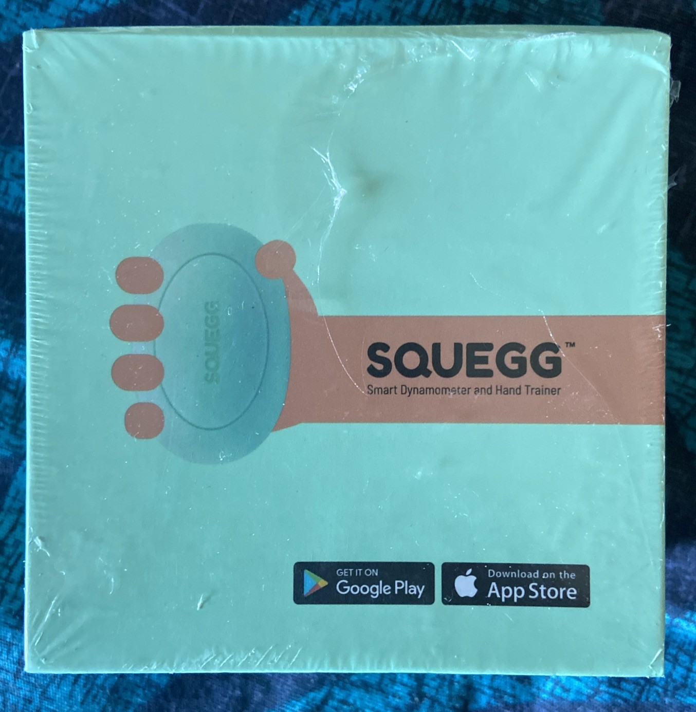 Squegg Smart Dynamometer Bluetooth Hand Grip & Pinch Strength Trainer Device NEW
