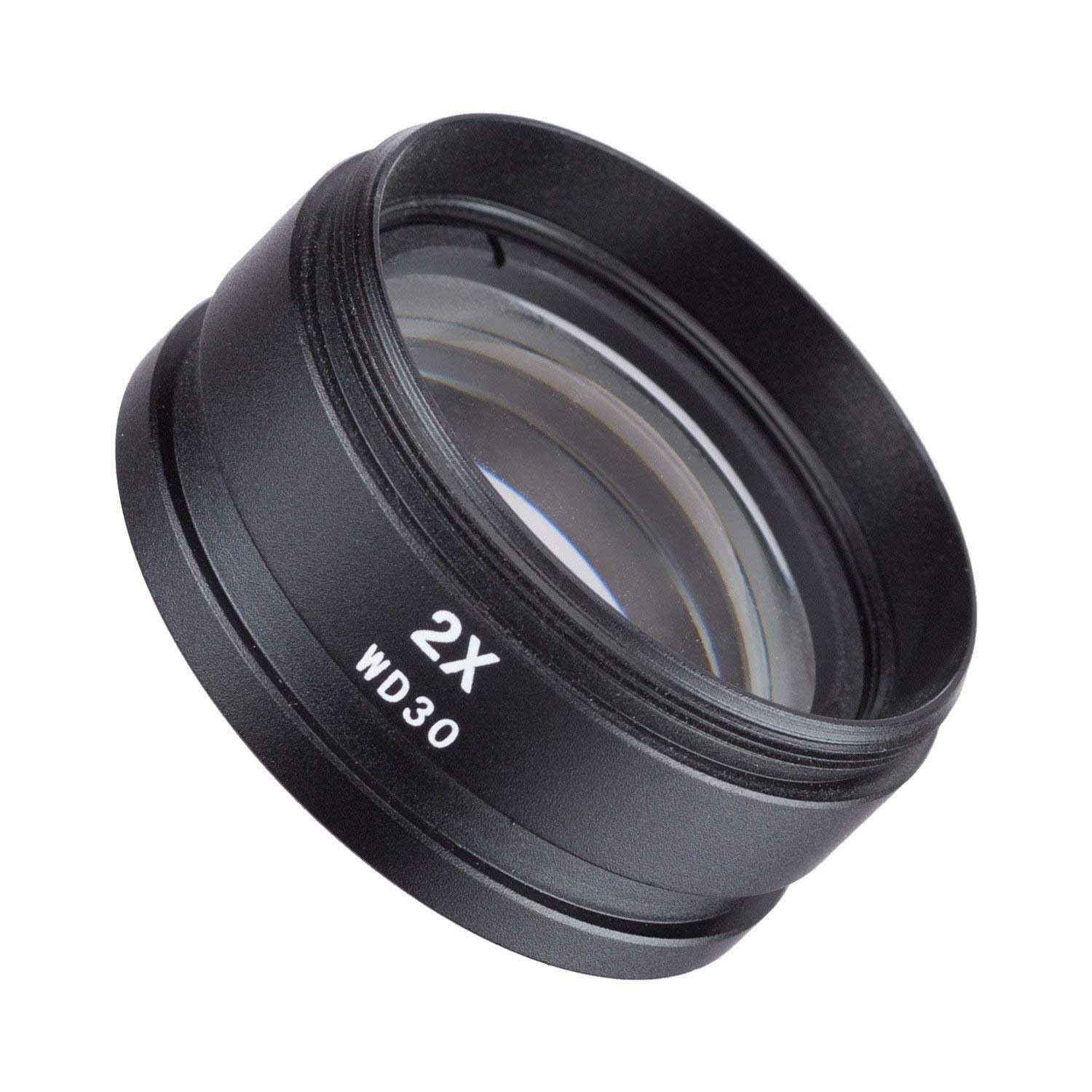 Vision Scientific VAF20 2X Barlow Lens for Stereo/Industrial Black
