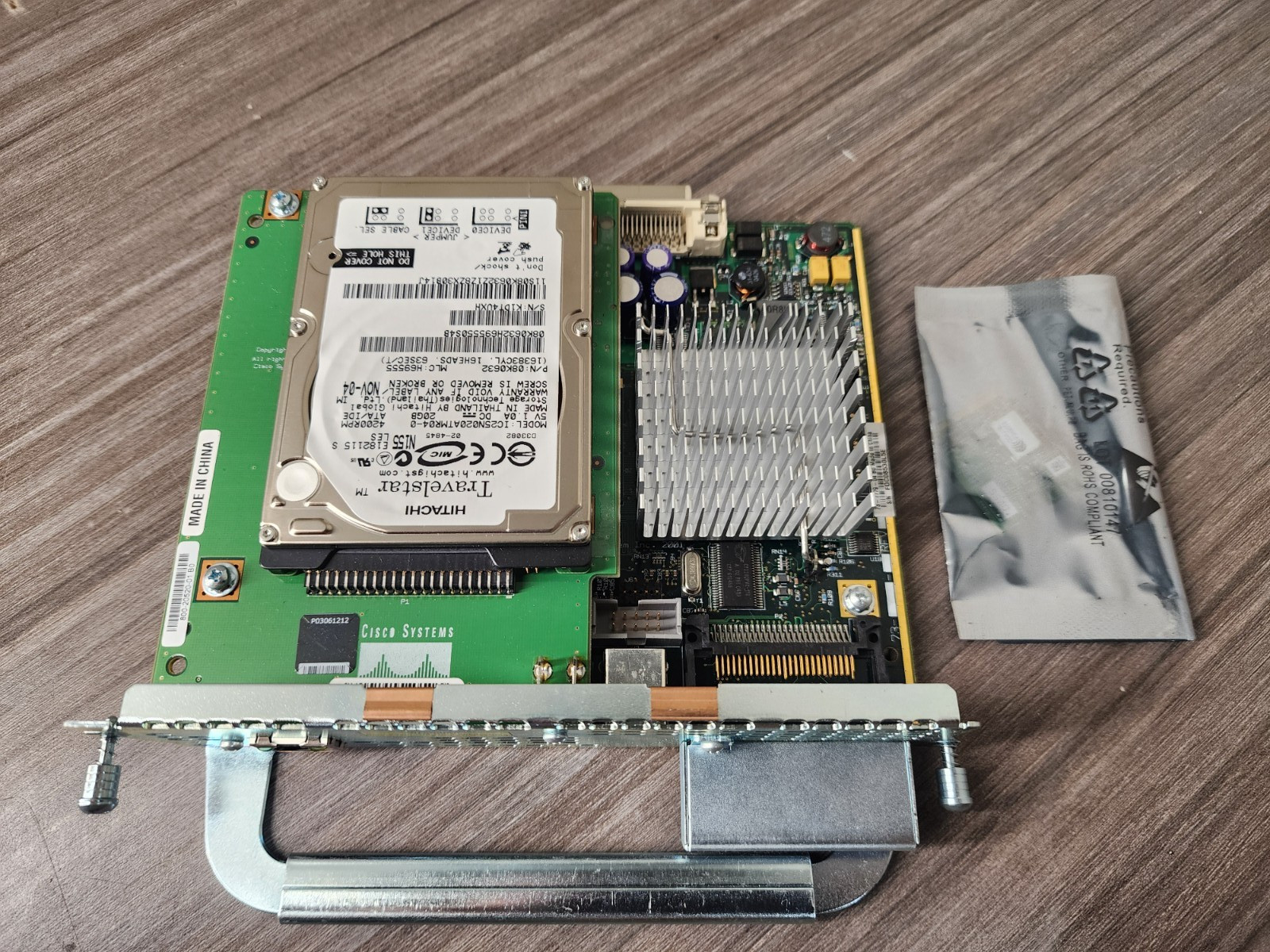 Cisco NM-NAM Unity Express Voice Mail Call Manager 20GB