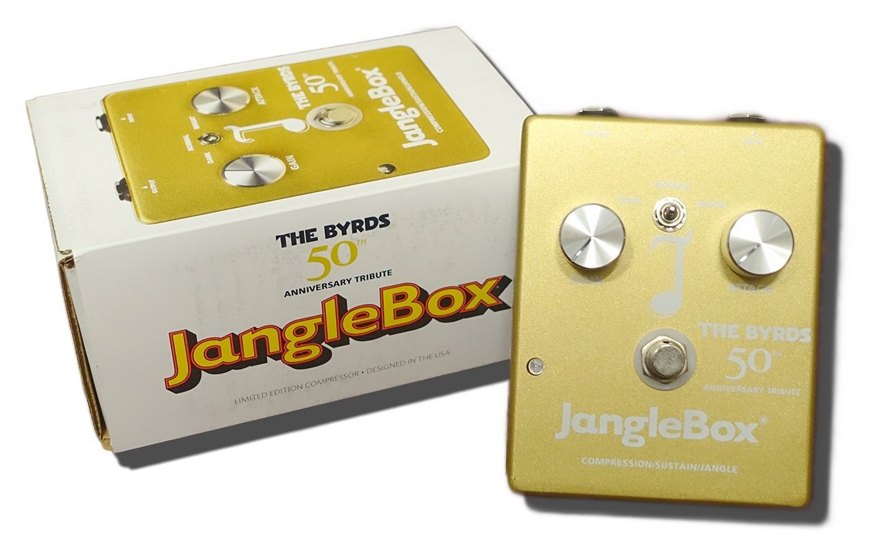JANGLE BOX Byrds 50th LE Compressor Pedal 4067 Tested & Works