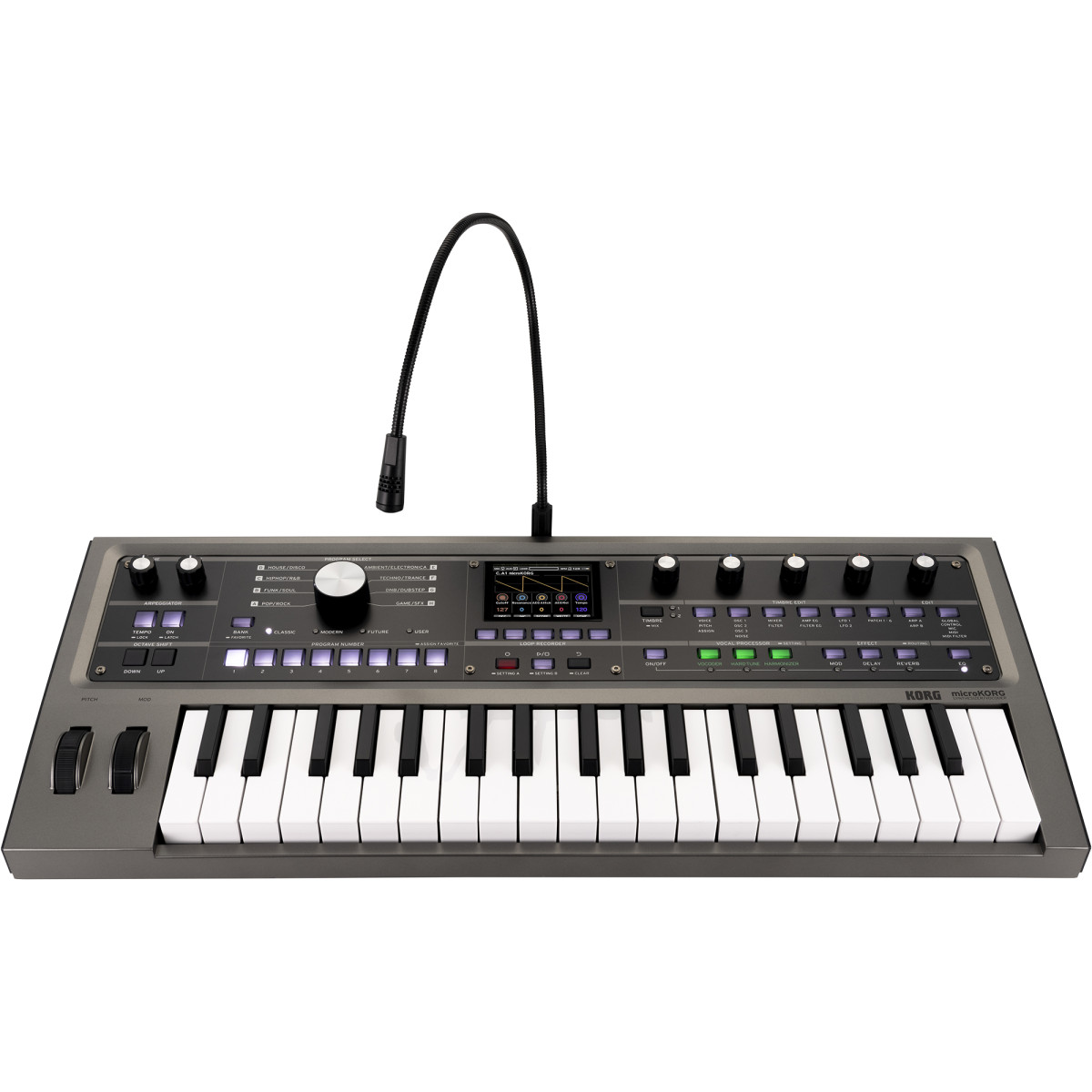 Korg microKORG 2 + Vocoder Keyboard SYNTHESIZER, B-Stock, MINT condition!!