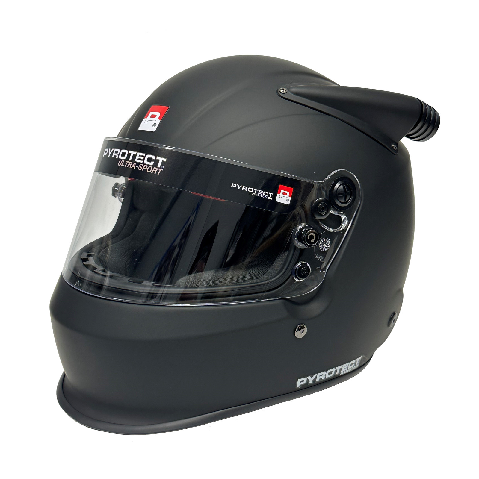 ULTRASPORT DB MID FORCED AIR F/F HELMET, SA2020, FLAT BLACK, LARGE