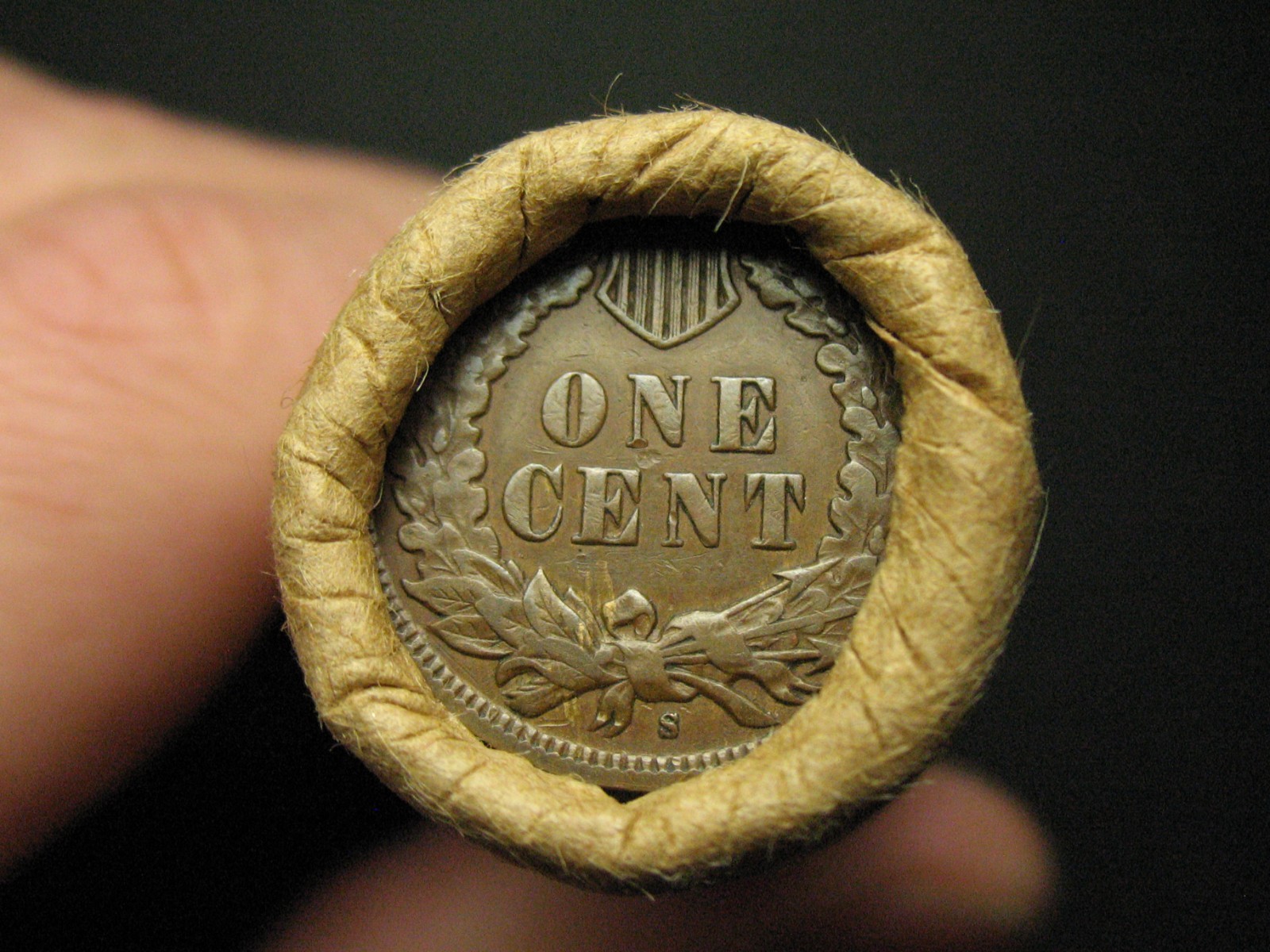 🔥ESTATE COIN ROLL 50 LINCOLN WHEAT CENT PENNIES w/S-MINT INDIAN HEAD! LOT 129ss
