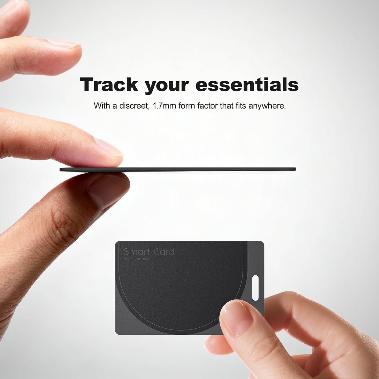 Wallet Tracker Card Bluetooth Finder Compatible with Apple Find My Waterproof