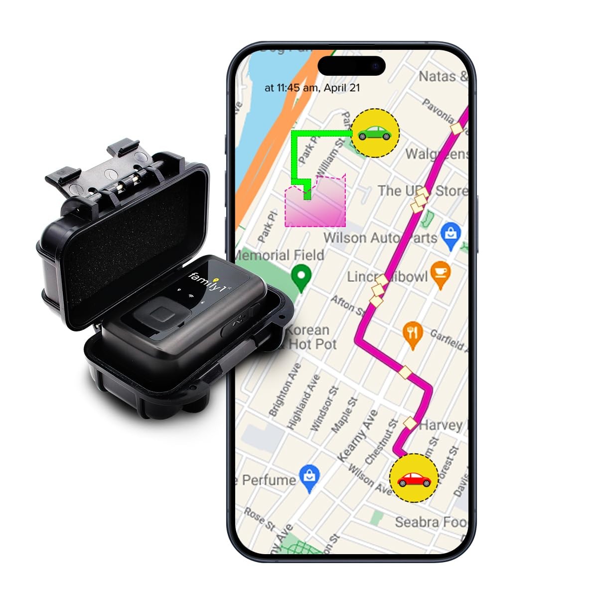 Family1st Gps Tracker Device For Vehicles, Cars, Loved Ones, Up To 30