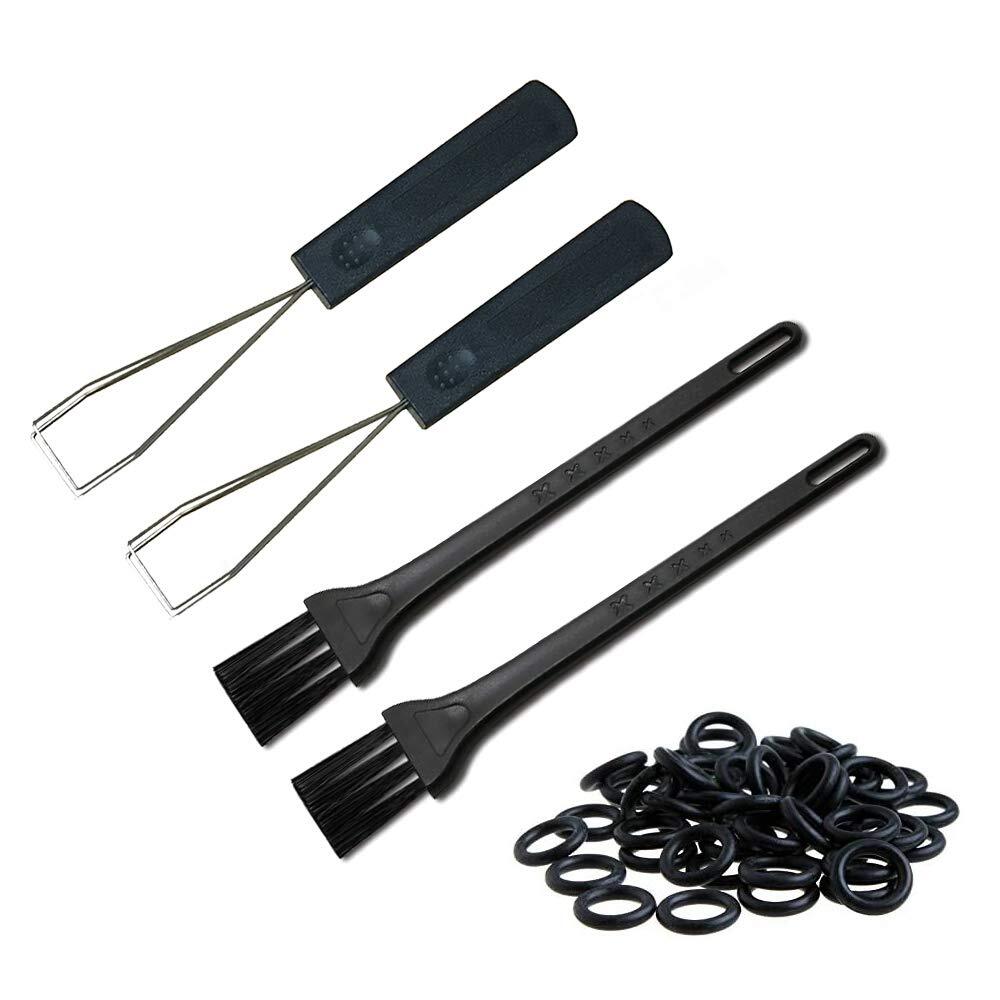 4 Pack Keycap Puller Kit Keyboard Key Remover Switch Puller with Cleaning Brush