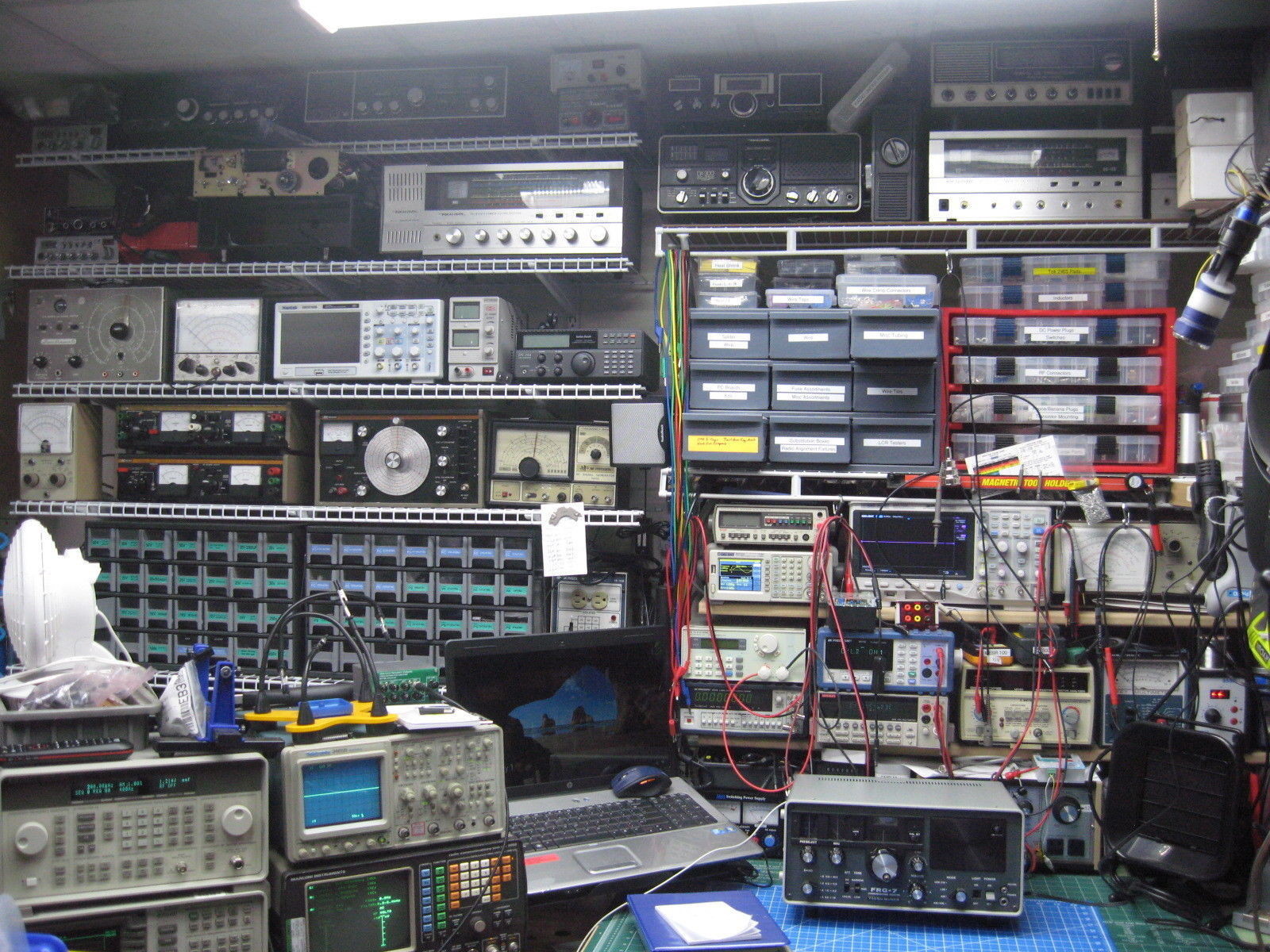Custom Test Probe - Assembled - Eico 240/ Eico 242 - FET VOM/Solid State VTVMs