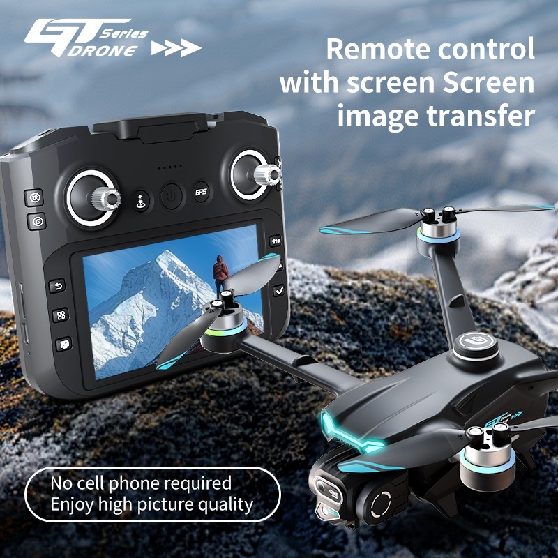 GT6 GPS Drone with HD Camera, Omnidirectional Intelligent Obstacle Avoidance,
