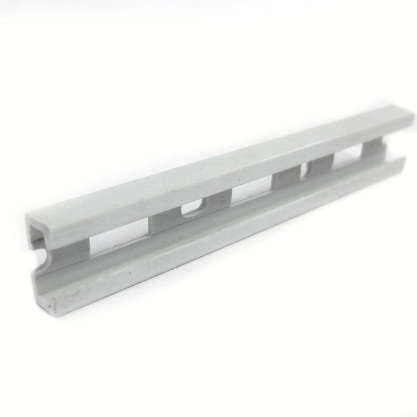 Walraven 0854316 6 in. PVC Pipe Support Fixing Rail