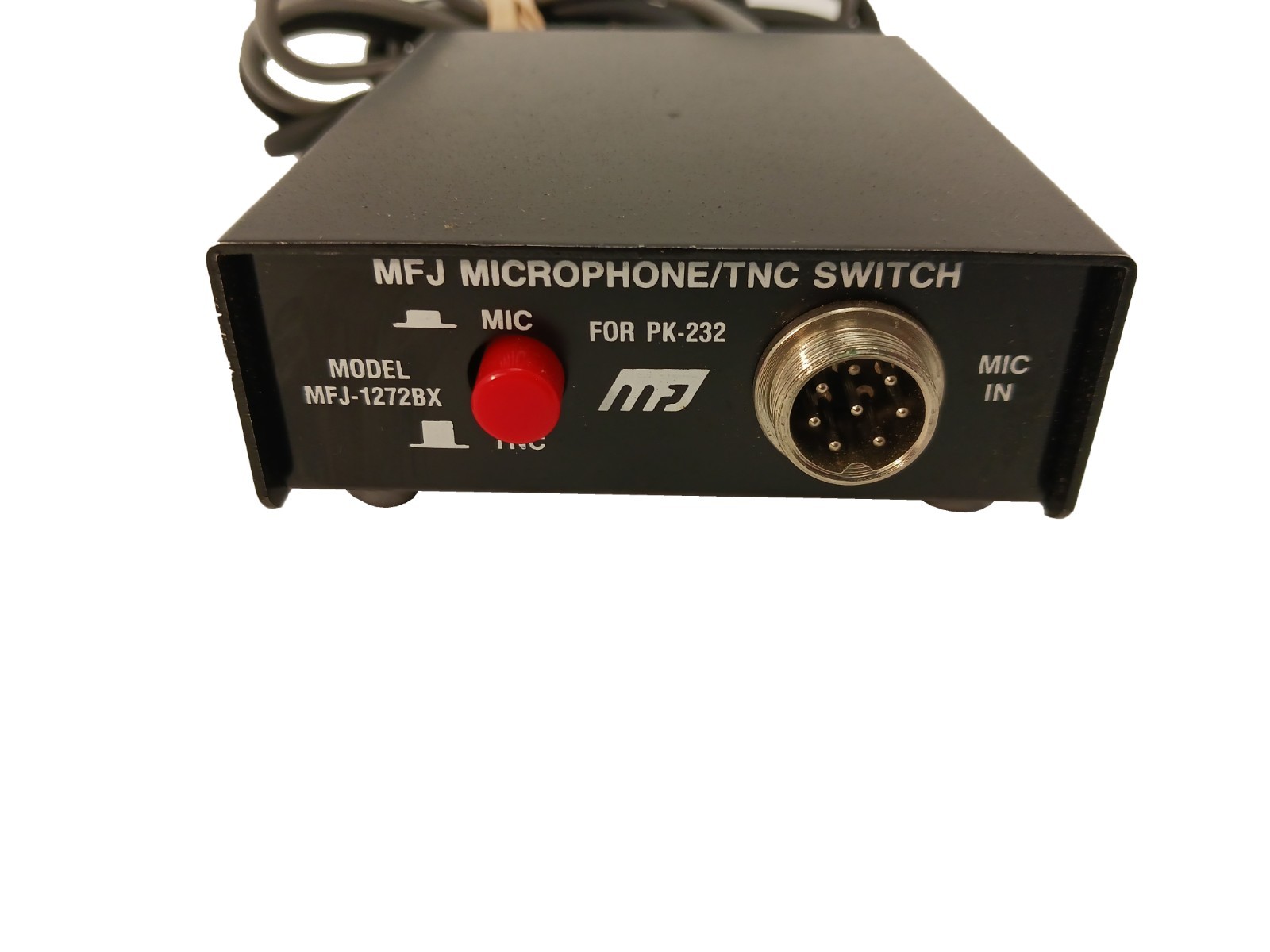 MFJ-1272BX Microphone / TNC Switch Ham Radio - WORKS