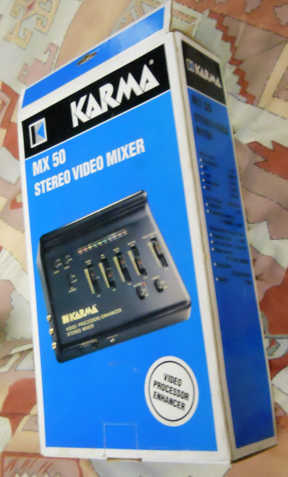 KARMA MX50 AUDIO-VIDEO PROCESSOR and STEREO MIXER Analogic VINTAGE