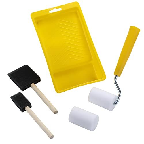 Paint Roller, Sponge Paint Brushes, High-Density Foam Refill 2", Small Finest