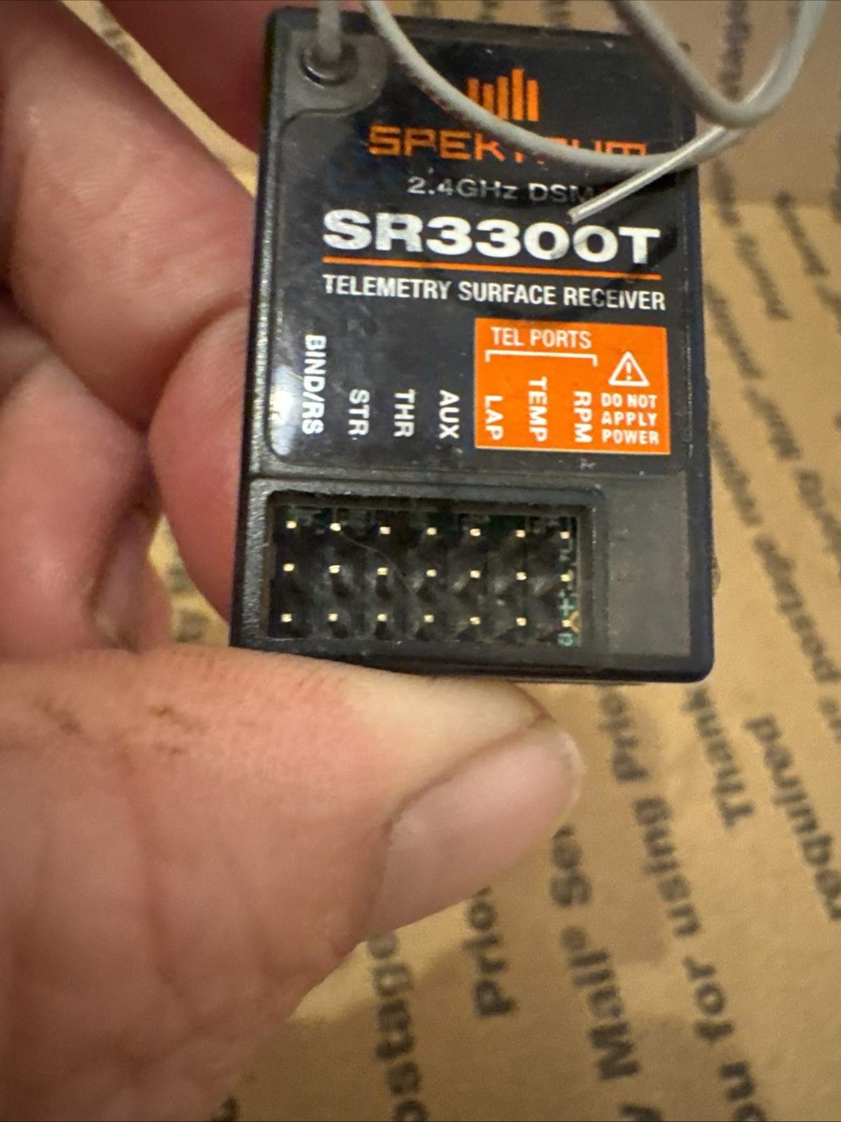 Spektrum SR3300T DSM Telemetry Surface Receiver
