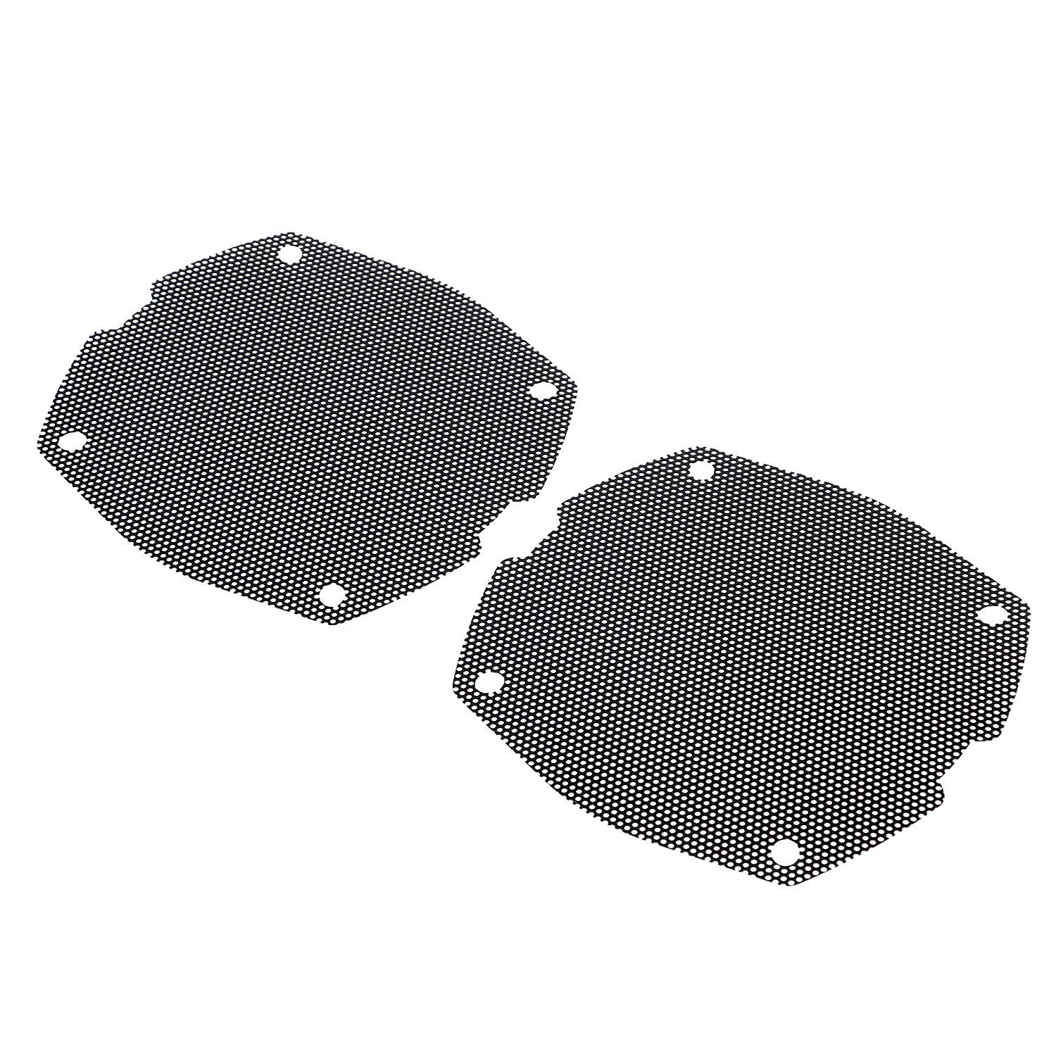 Replacement Front Mesh Speaker Grill Cover panels Harley Touring Electra Glide