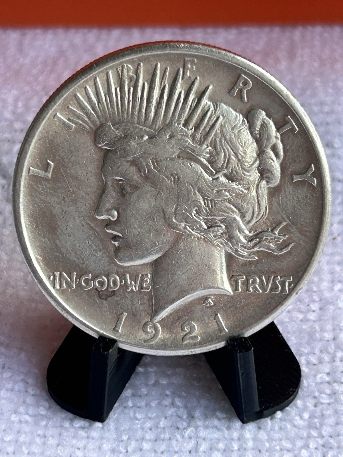 1921 SILVER Peace Dollar. Extremely RARE!!!