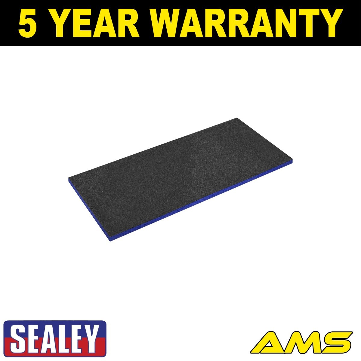 Sealey Easy Peel Shadow Foam� 1200 x 550 x 30mm Blue/Black SF30B