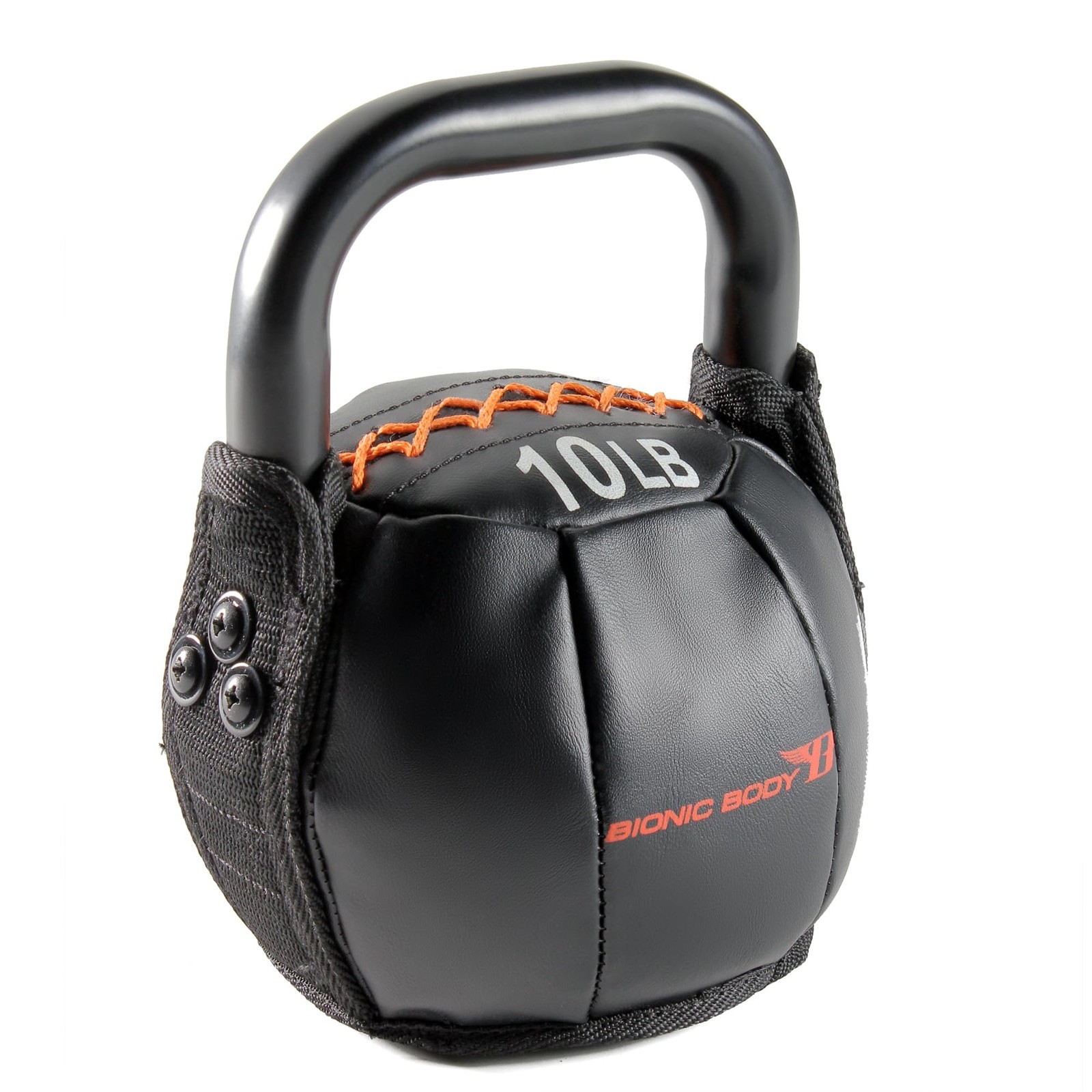 by Kim Lyons Soft Kettlebell 10 lb – Ergonomic Handle for Strength, Condition...