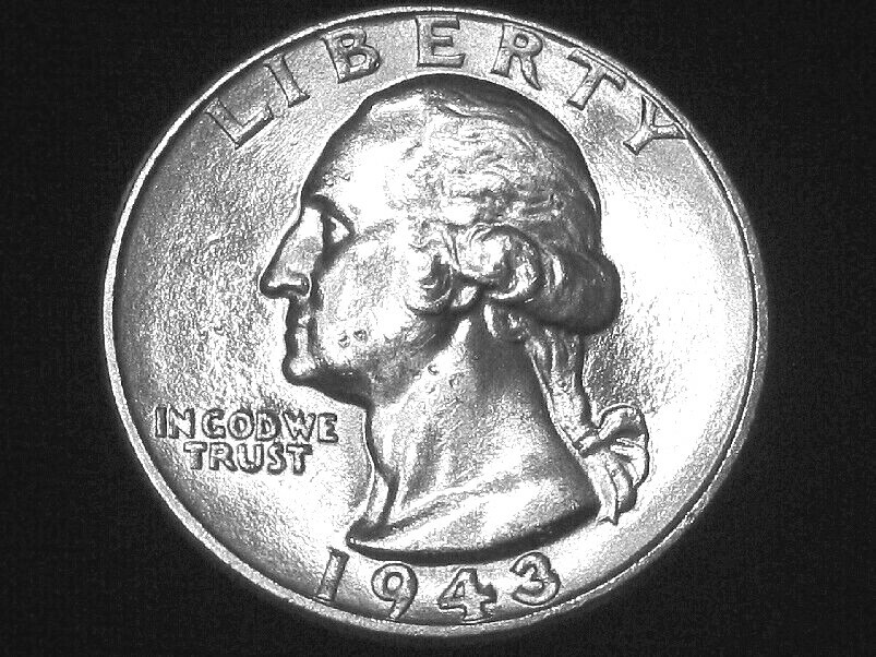 1943 Washington Quarter --- Choice Uncirculated