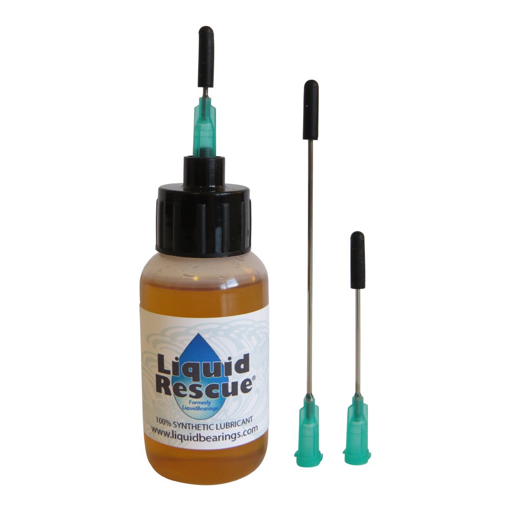 Liquid Rescue 100%-Synthetic 0il for turntables & phonographs, Quieter Operation