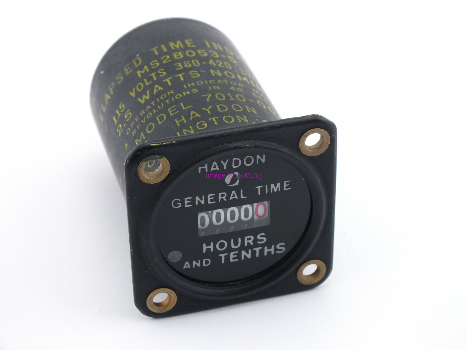 Haydon 7010-004 Aircraft Elapsed Time Run Indicator 115V 380-420Hz NOS 9999.9