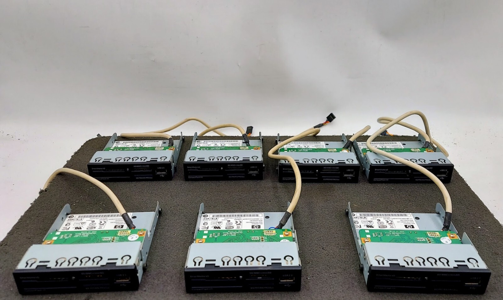 LOT OF 7 HP CR504U2 Internal SD Memory Card Reader