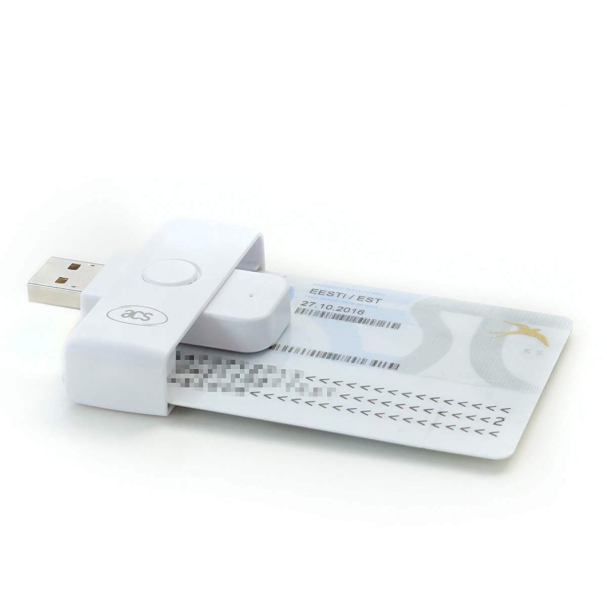 ACS ACR39U-N1 PocketMate II USB Smart Card Reader, CAC, DOD, PIV, Government