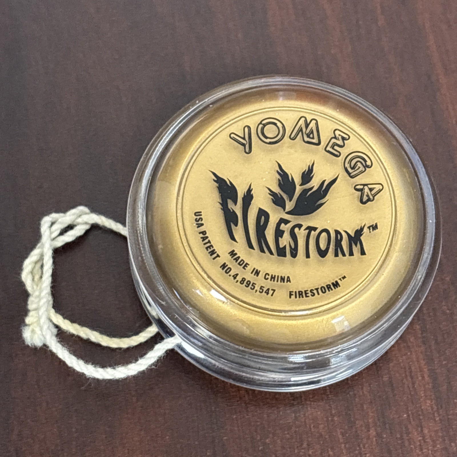 Yomega Firestorm Gold Yoyo