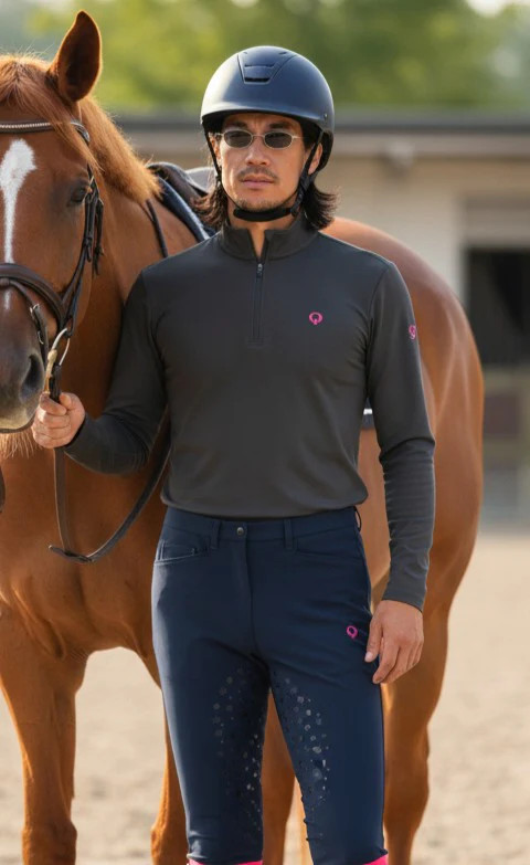 Quadriga [BOND] SAKURA Knee-Grip Riding Breeches (Men's)