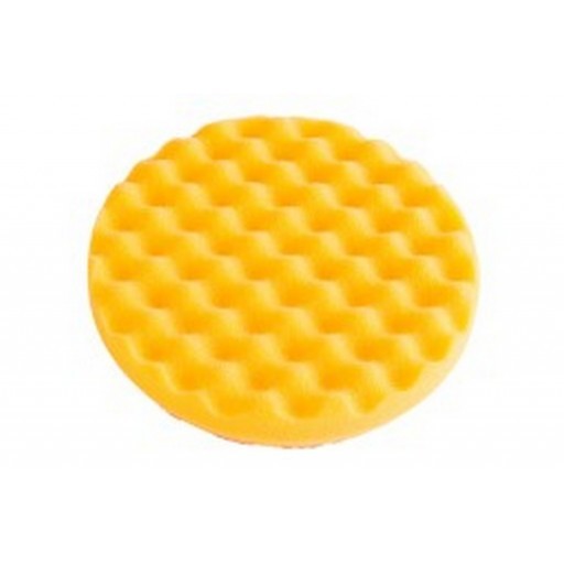 Mirka MPADYF-3.25W - 3-1/4" CCS Yellow Waffle Foam Polishing Pad (Qty 2 per pk)