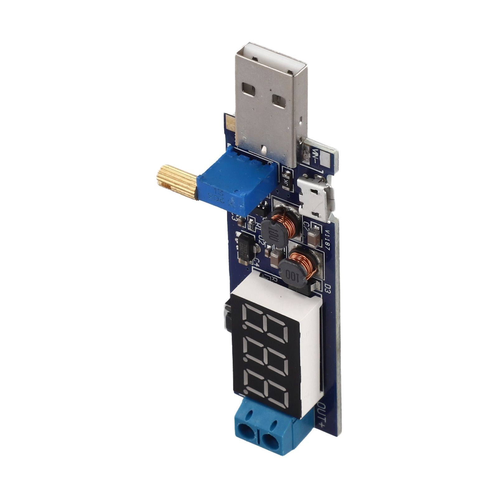 5V USB Boost Power with Precise Adjustable Potentiometer Output