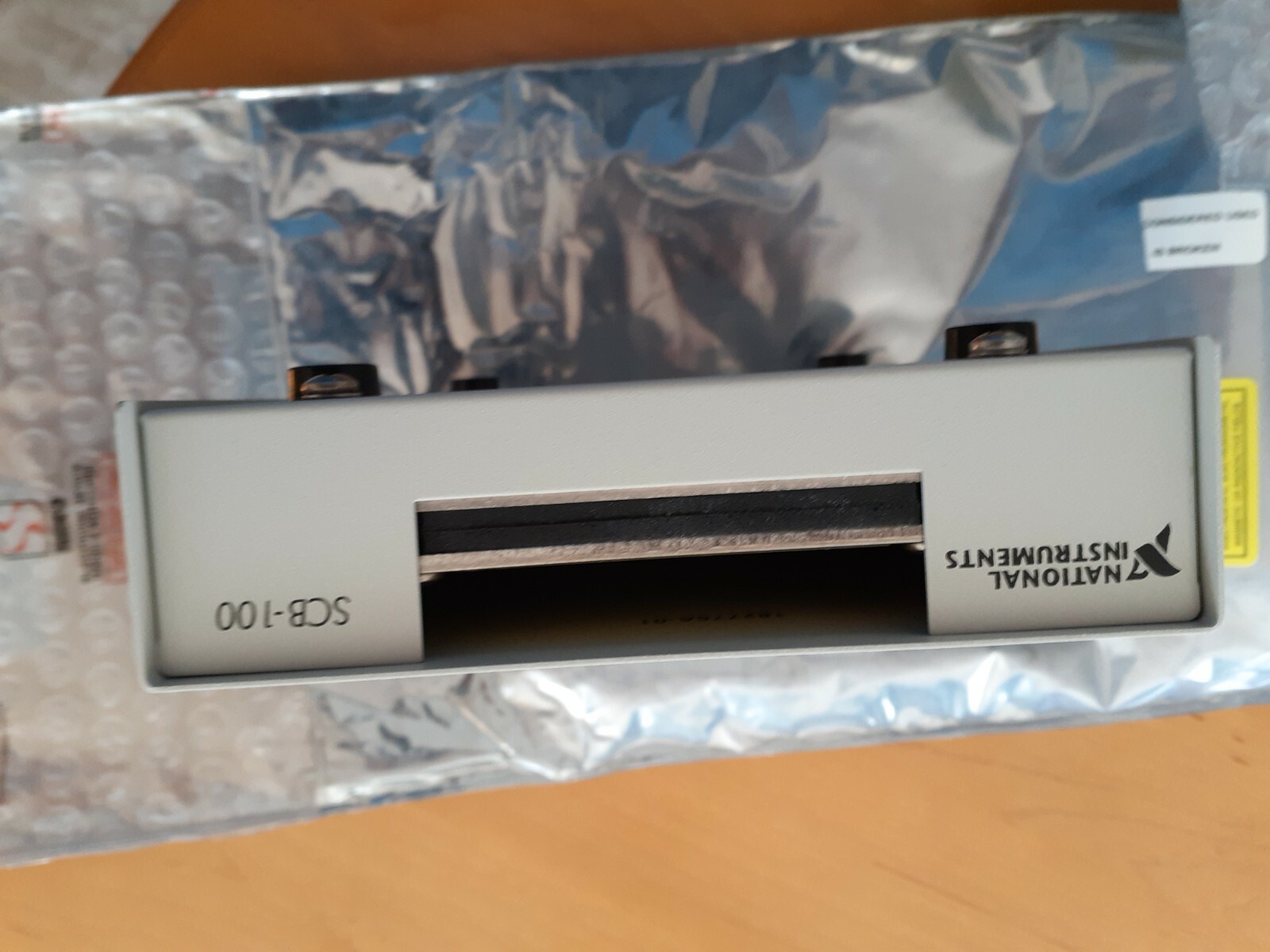 NI PXI6508 module, connector block and cable