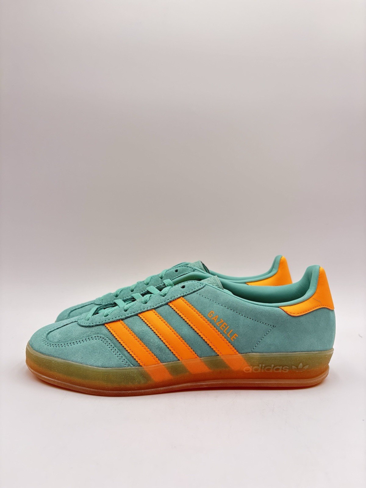 Adidas Women's Gazelle Indoor Originals Multiple Sizes Acid Mint Orange |JS1414|