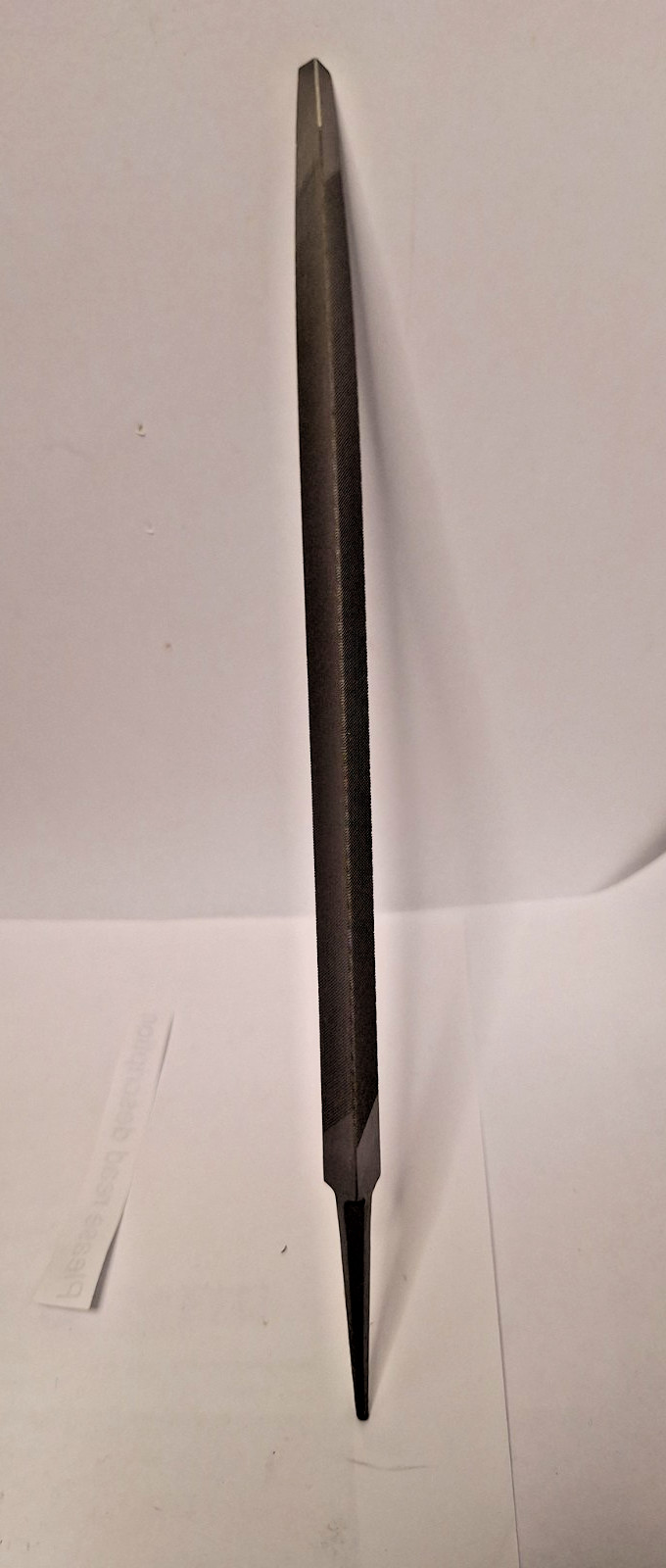 LOT of 2 Files - NOS Vintage Grobet 8" inch triangle Slim Taper File