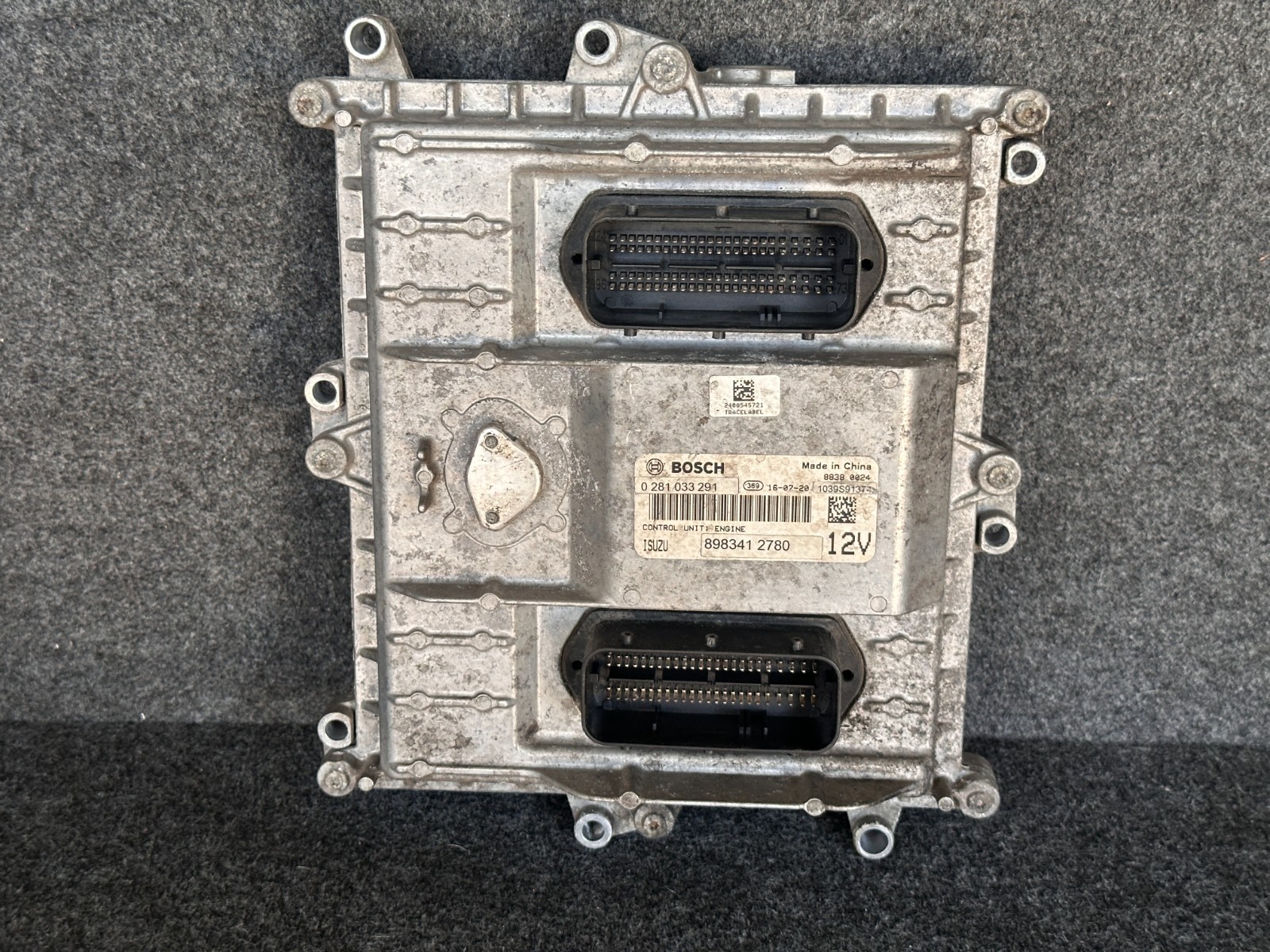 2017 ISUZU TR NPR 3.0L ECU ENGINE CONTROL MODULE PCM ECM ECU 898341 2780 OEM