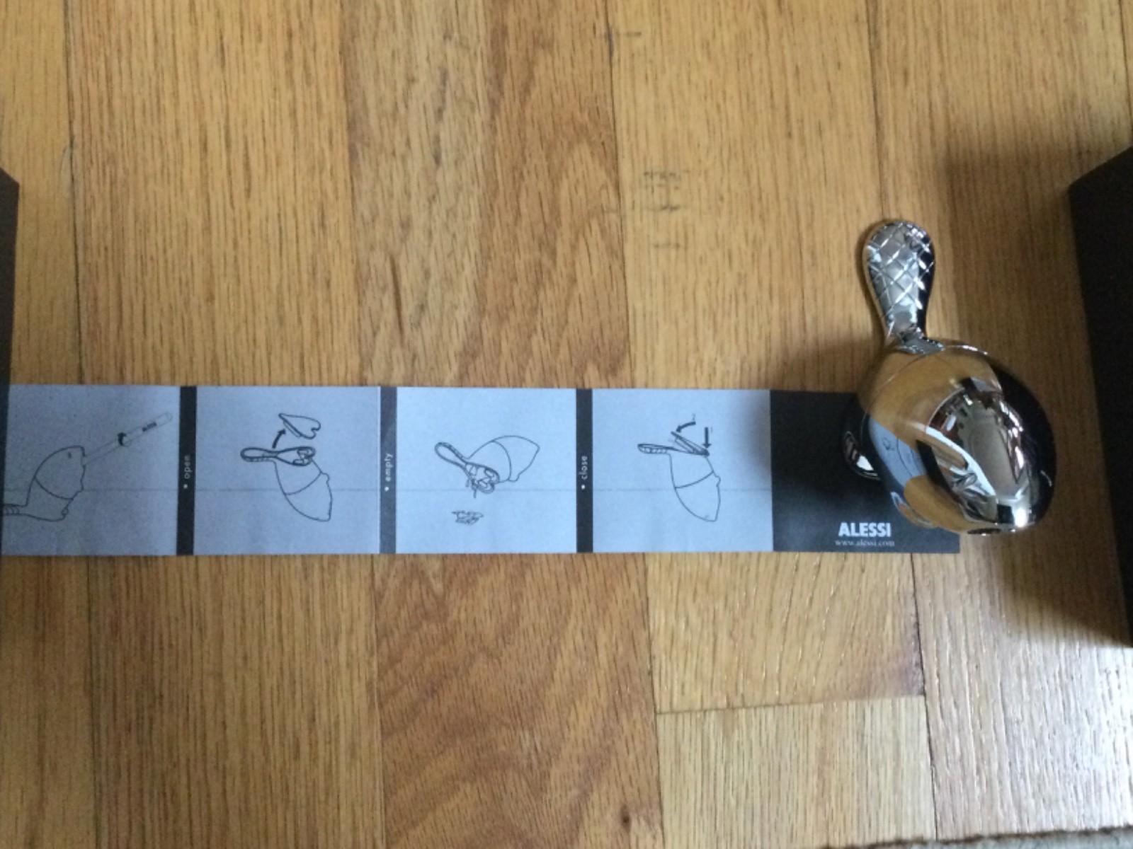 Alessi Rt02 kastor temperamatite pencil sharpener