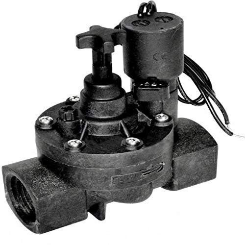 Zodiac SOL100 1-Inch Black Plastic Solenoid Valve with Flow Control...