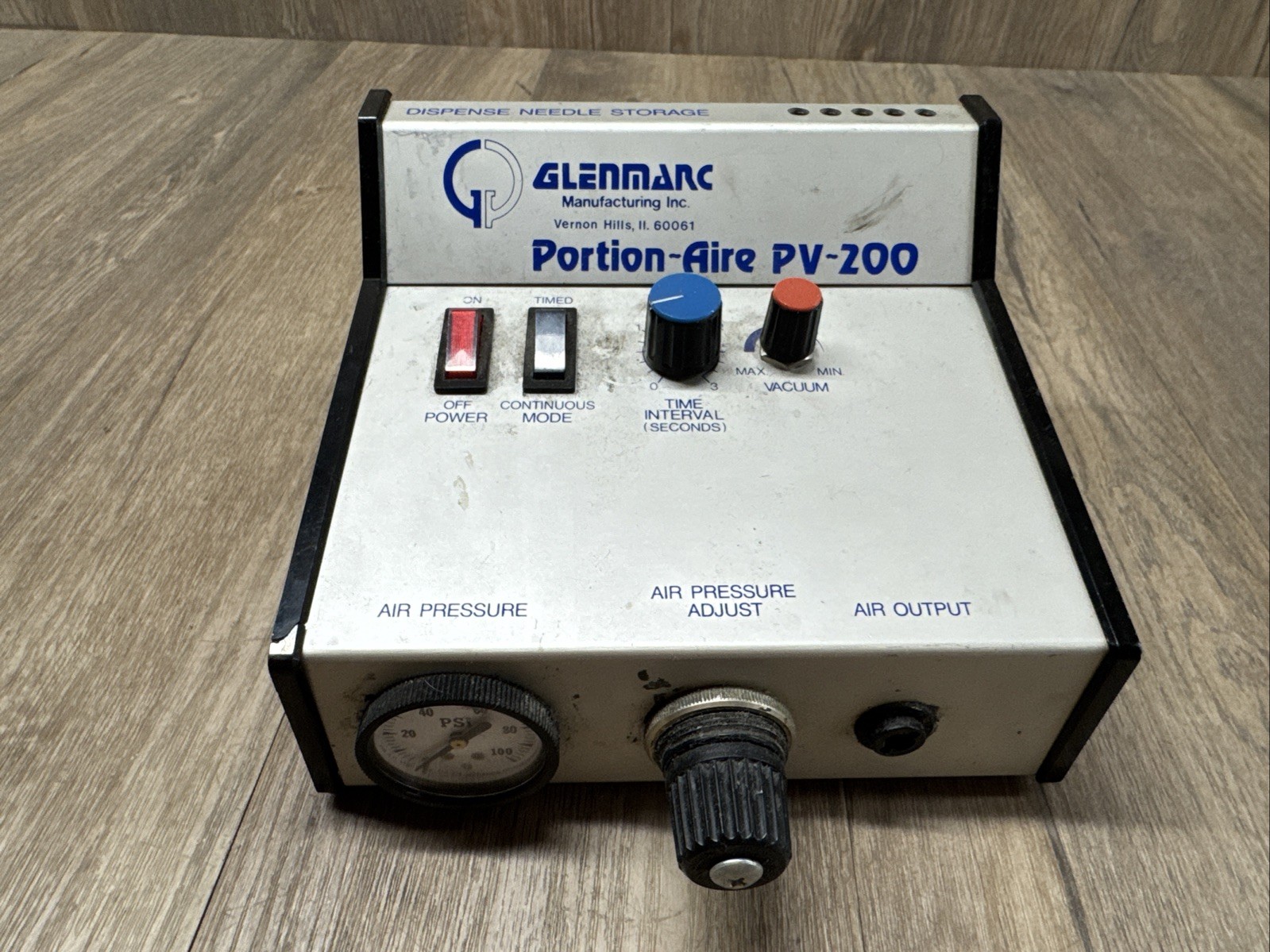 Glenmarc Portion-Aire PV-200 Bench Top Air Dispenser (For Parts)
