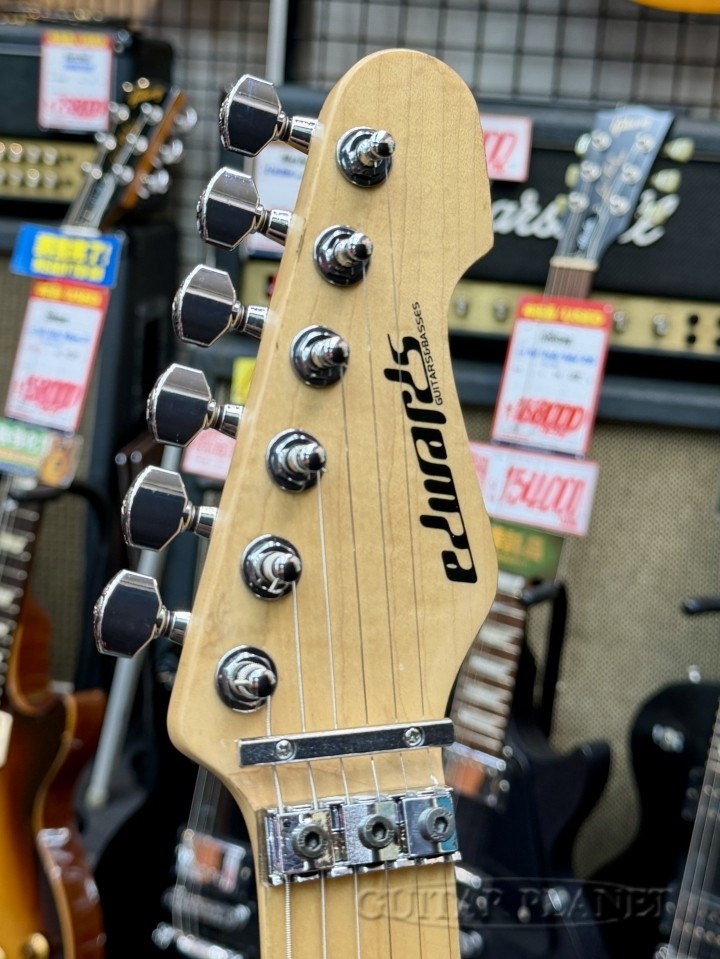 EDWARDS by ESP E-SN-145FR ''Mod.'' -Aqua Marine Maple- 2009 DiMarzio Pickups! 3.