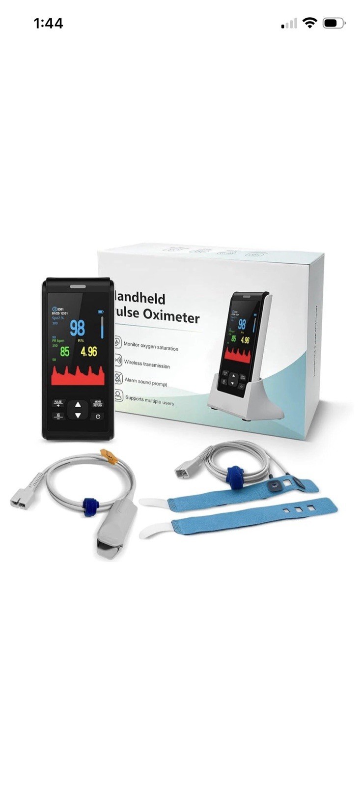 Handheld Pulse Oximeter