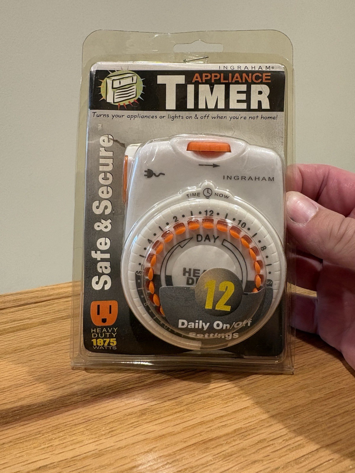 Ingraham Multiple Setting Appliance Timer - 12 On Off Settings 1875W  15 Amps