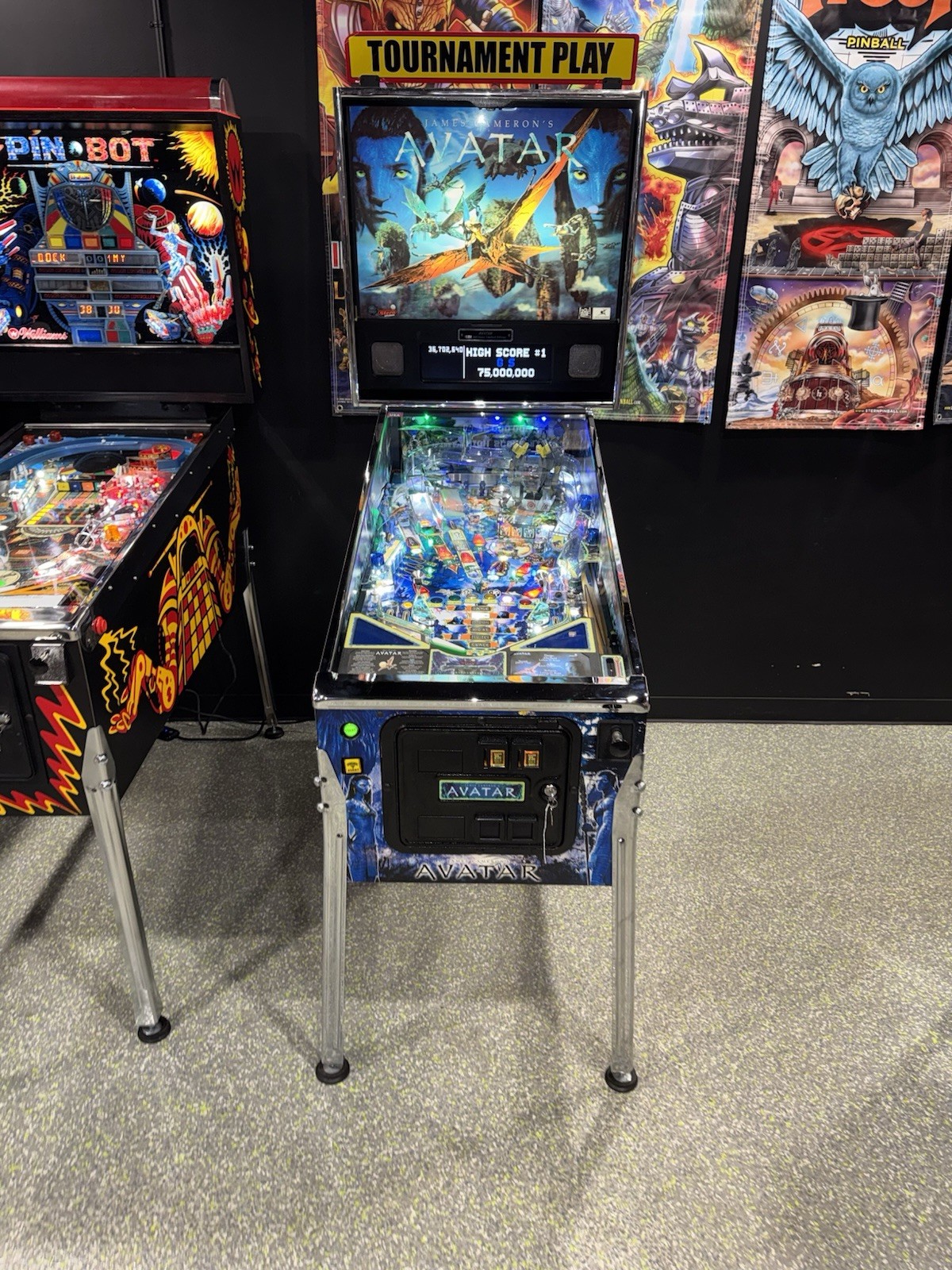 Avatar Limited Edition Pinball Machine Stern Orange County Pinballs FREE SHIP