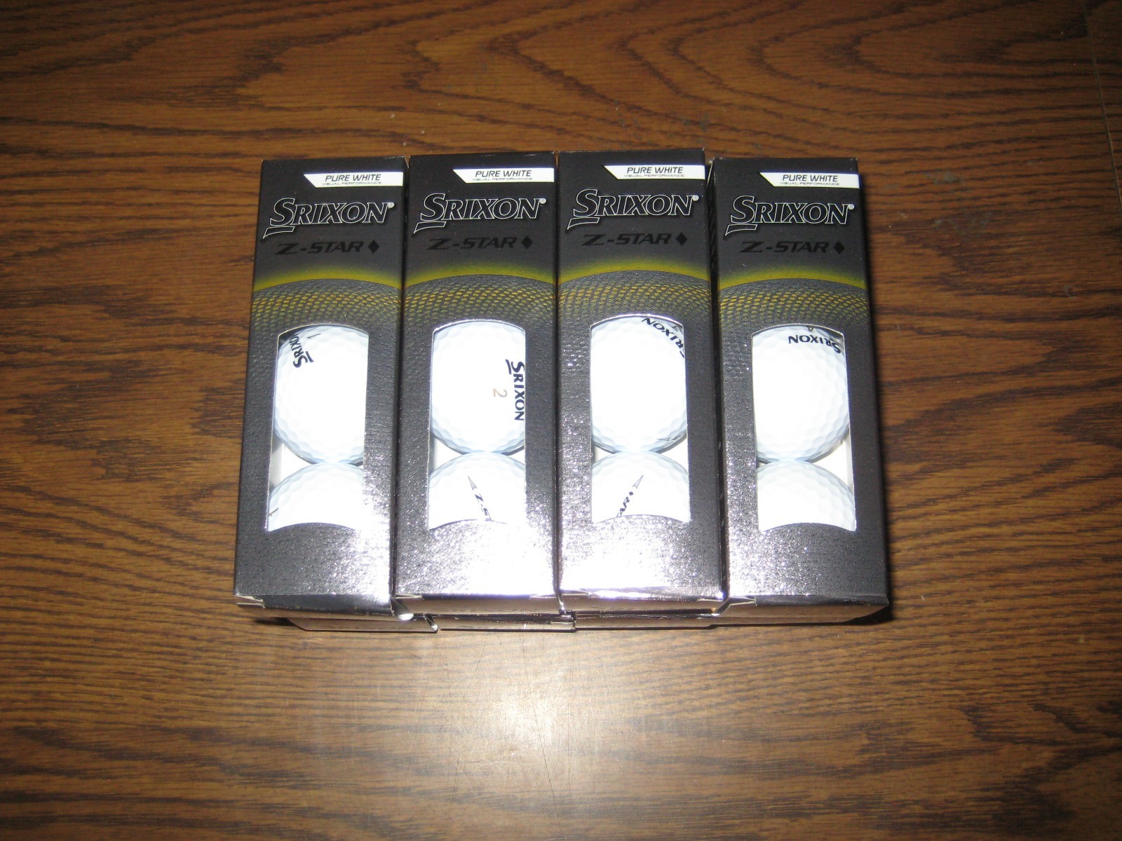 2 dozen BRAND NEW 2025  Srixon Z Star Diamond mens White golf balls in sleeves