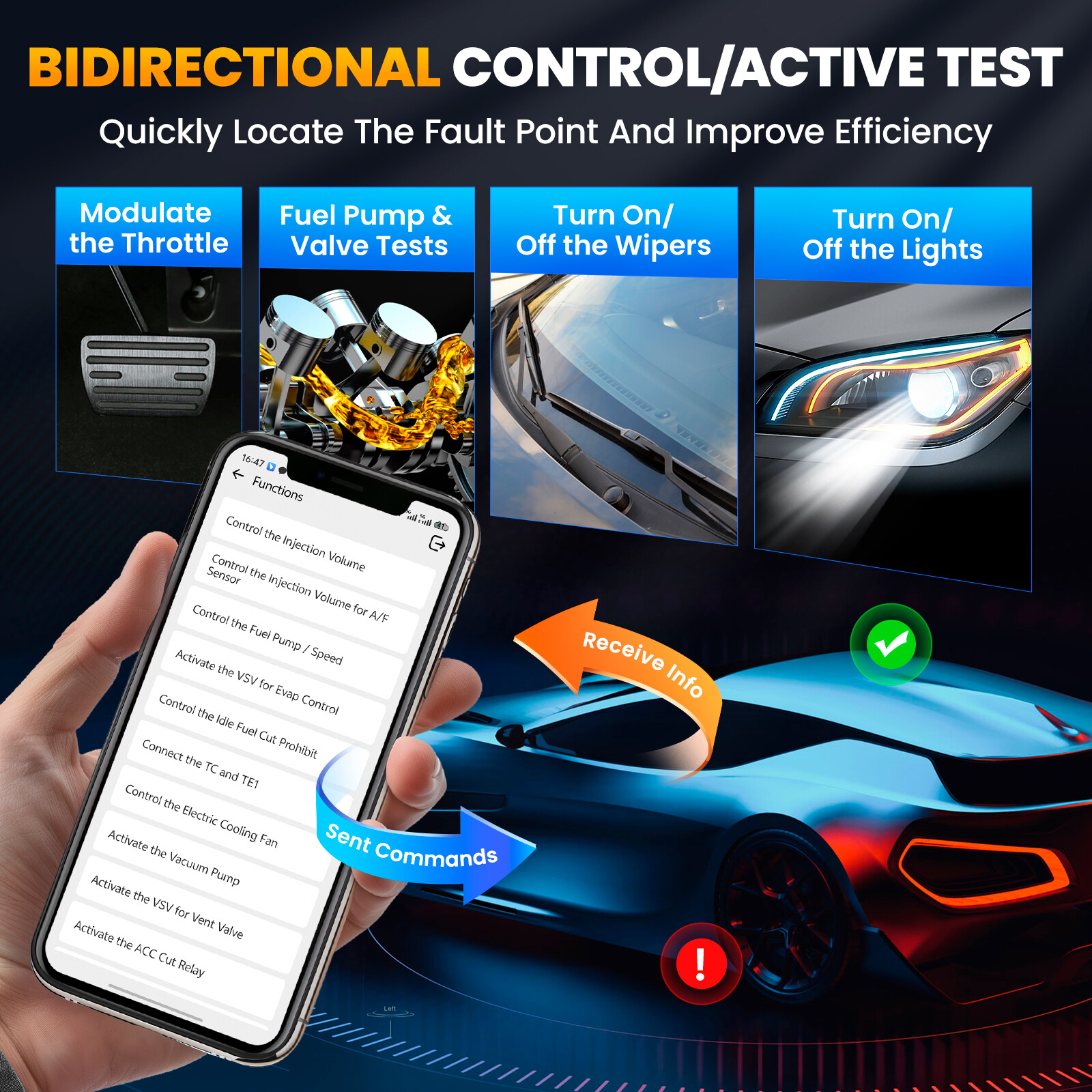 KINGBOLEN Soloscan For AUDI Bidirectional All System Car Diagnostic Tool Scanner
