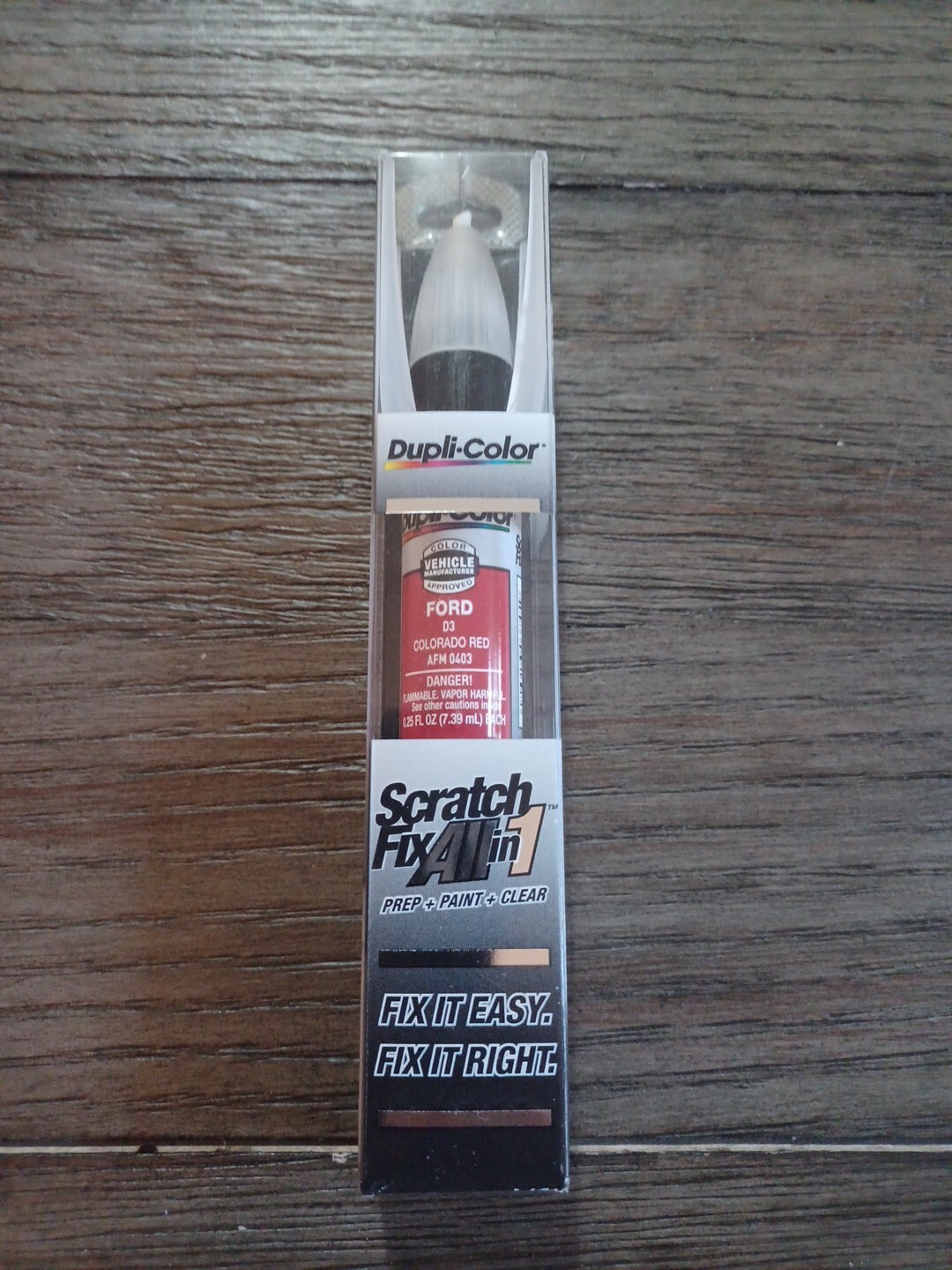 Dupli-Color AFM0403 Colorado Red Ford Exact-Match Scratch Fix All-in-1 Touch-Up