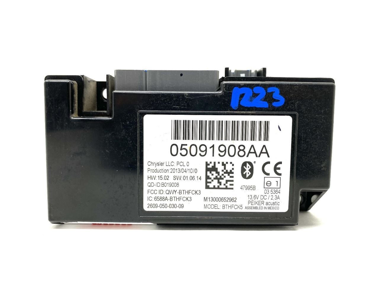 Communication Telematics Control Module 05091908AA 2013-2016 Dodge Dart 87434