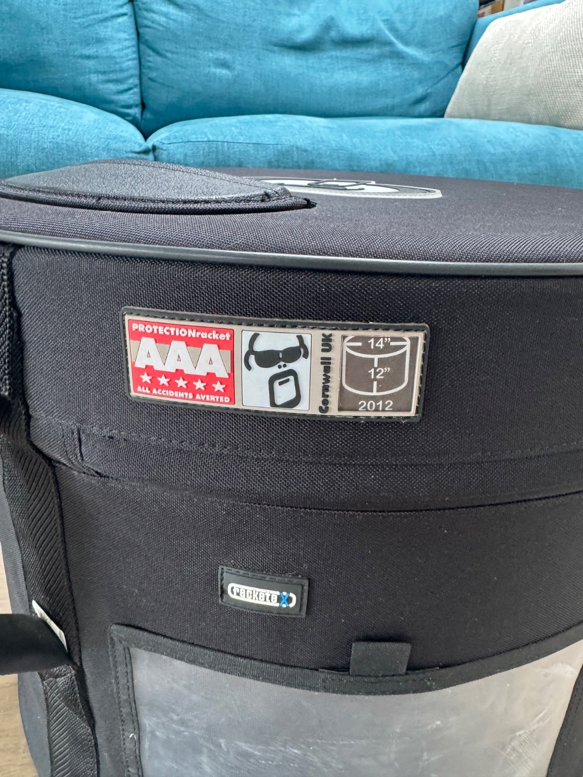 Protection Racket AAA 14" x 12" Rigid Floor Tom Drum Case A2012-00 #almostnew