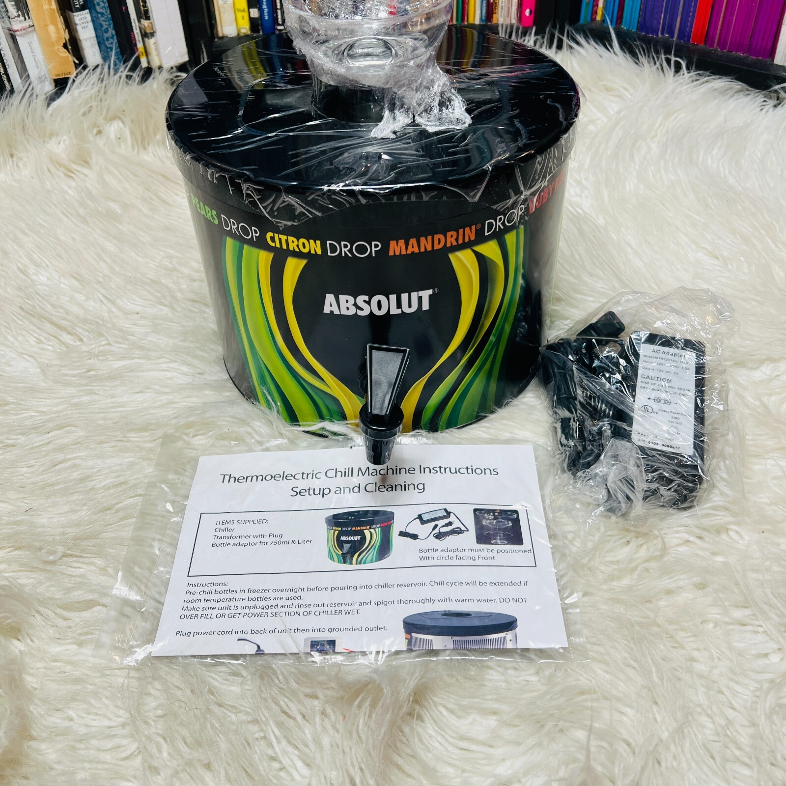 ABSOLUT SINGLE BOTTLE CHILL MACHINE THERMOELECTRIC CHILL MACHINE